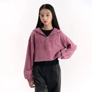 [더데이걸] 워싱 크롭 후드 나시세트 TGMH25W01_7358