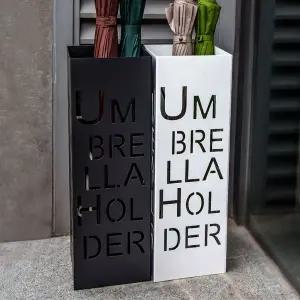 사각 스틸 인테리어 우산꽃이