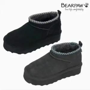 [베어파우](의정부점)RETRO SUPER SHORTY DECO 여성 양털 부츠 K3116QD 2종 택1