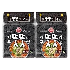 [오뚜기]제주 ??라면 4개입 x 2개/총8개입