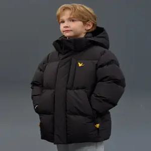 [ 키즈]엔젤 테크 다운 점퍼-블랙 (MG54JD01BK)_IC