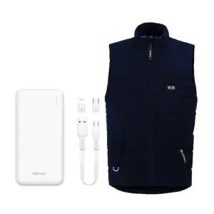 고스카 USB 온열 발열조끼 블랙 네이비 와인 GV-100
