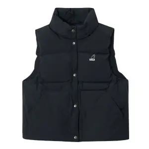 [롯데백화점]캉골 우먼스 스탠드칼라 다운 베스트 6144 블랙 (KRFWBS61440)