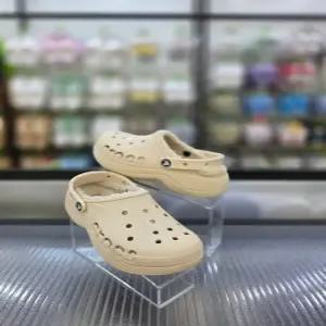 [크록스]여성 키높이 바야 플랫폼 라인드 클로그 208708-11S/애플아울렛