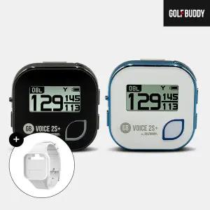 [골프버디] 보이스 2S 플러스 음성 GPS 거리측정기[남여공용][2COLORS][시계밴드포함/블루]