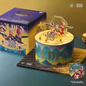 [파리바게뜨] 케이팝 데몬 헌터스 콜라보, 헌트릭스 골든 케이크