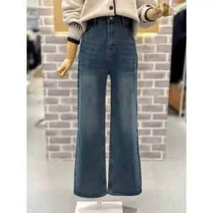 [레코브](대전신세계)난스판 기모 일자핏 데님팬츠(LC41F2DP002X)