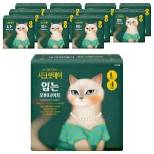시크릿데이 입는 냄새걱정없는 흡수력 오버나이트 팬티형 대형 4개입 12개