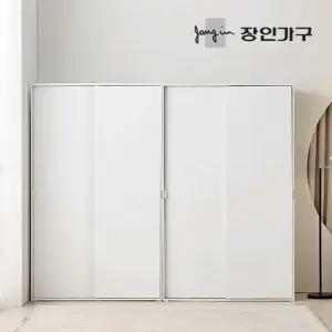 코라 2400 슬라이딩 옷장 세트 1200  선반형 2개)