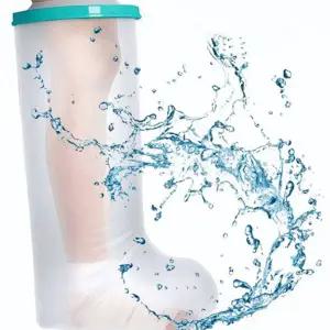 성인 무릎 방수 커버 다리 발목 목욕 깁스 샤워 방수 커버 상처