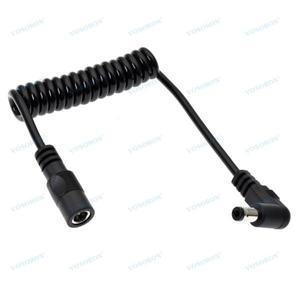 DC 전원 케이블 5.5x2.1mm 90도 남성-직선 여성 플러그 어댑터 변환 연장 코드 72cm 길이 2가지 옵션