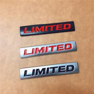 1X 자동차 스타일링 금속 제한 로고 엠블럼 스포츠 에디션 배지 스티커 데칼 액세서리