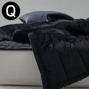 빌리 리버서블 극세사 차렵이불 퀸 Q (블랙) 이불 극세사이불 겨울이불 편안한이불 따뜻한이불