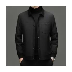 남성 패딩 점퍼 가을 겨울 칼라 재킷 쇼트 캐주얼 도톰한 보온 상의 DUCHI4