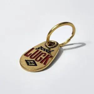 굿럭 열쇠고리 황동 행운 합격 WFHUK5K