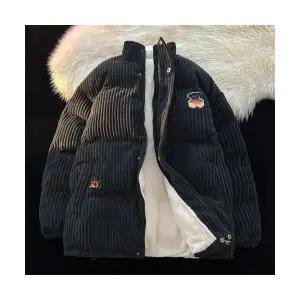 남자 점퍼 패딩 코듀로이 겨울 기모 도톰 빵 재킷 솜옷 유행4