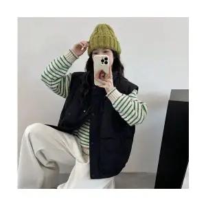 여자 베스트 패딩 조끼 겨울 차이나 나시 ST4