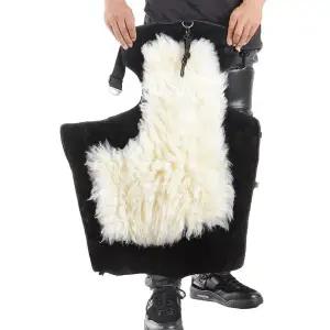 최강 오토바이 무릎보호대 무릎워머 담요 보온 완전 밀폐형 72cm 울긴털