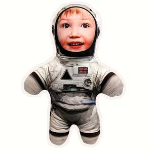 맞춤형 얼굴 모양 플러시 베개, 개인 3D 프린팅 디자인, 부드럽고 완벽 크리스마스, 발렌타인데이, 선물로 생일 귀여운,