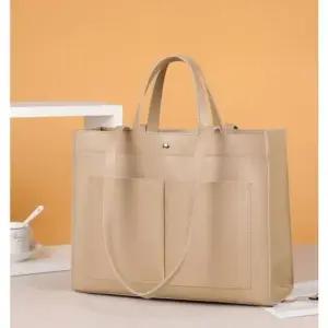 투웨이 여성 서류 가방 스퀘어 숄더백 데일리 미니 출장용 (WFJ65Z6)