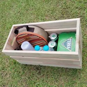 낚시터원목수납함 나무 손잡이 모던한 실내 소품테이블 (WFJ5J2S)