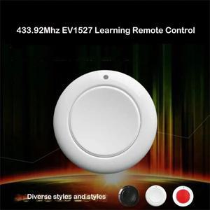 원형 무선 리모컨 스위치 SOS 패닉 단추 초인종 칩 학습  EV1527 433M 호환hz 1