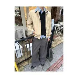 록쉬블몰 남성 바람막이 점퍼 봄가을 코트스타일 재킷 HO3