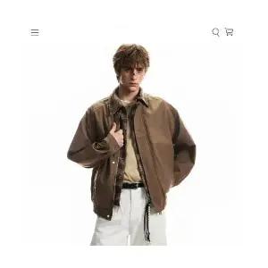 록쉬블몰 남성 바람막이 점퍼 차이나 오피스룩 행정 루즈핏 재킷 코트 가을 HO3