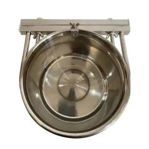 대형견 걸이형 밥그릇 4CM 강아지물통 식수 반려동물용 천천히 고양이 강아