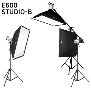 B 의 E600 스튜디오 사진조명 세트 STUDIO 촬영 (WFJR4CQ)
