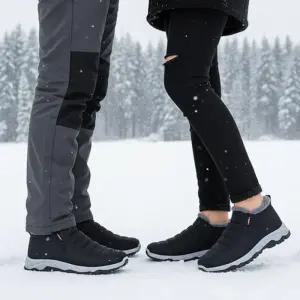 [라일리] Rly 남녀공용 패딩 방한화 기모안감 미끄럼방지 털슬립