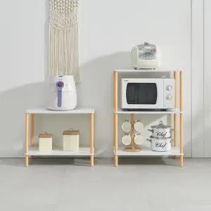 TORNO 다용도 조립식 주방정리 수납장 전자렌지대 원룸 팬트리수납 600x400