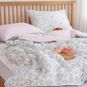 리빙홈 프리미엄 소프트 텐셀 모달 차렵 침구세트 SS  이불 + 매트 + 베개커버