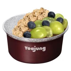 [요아정] ['그레이프베리' 요아정 아사이 M사이즈]아사이+청포도+블루베리+그래놀라+치아푸딩+꿀