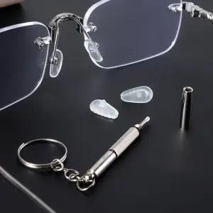 실리콘 논슬립 안경 코받침 코패드 10P 드라이버 세트 안경코받침 코받침