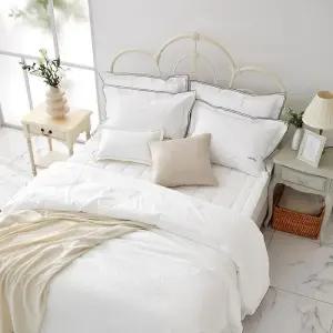 빈센트 60수 고밀도 면 간절기 차렵세트(차렵Q+베C(50x70)x2장) 화이트_B