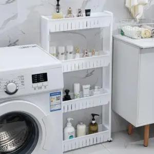 선반 이동식 12770 얇은 DD 수납장 틈새장 틈새 4단 (WFK92UU)