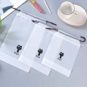 다용도 방수 비닐파우치 다회용 고양이 주머니 중 (WFK9FGN)