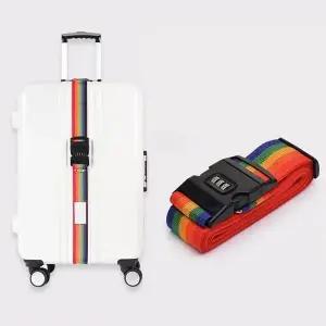 캐리어용 보안 잠금 벨트 고정 연결 장치 수화물 소품 (WFK9FPC)