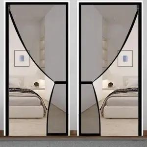 자석 현관문 방충망 옆트임 출입문 90x210 100x210cm WE68C66