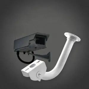 [하프클럽/알티피아]CCTV용 거치대 방수케이스용 L형 25cm 보안 받침대