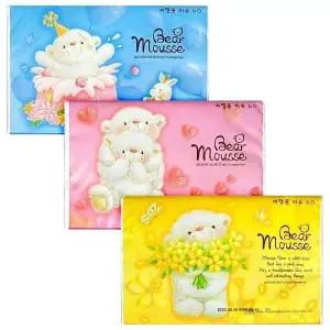 귀여운티슈 간편 휴지 무형광 뽑아쓰는 포켓티슈 20p (WFKA1CN)