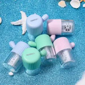 회전 소프트렌즈 세척기 반자동 수동 렌즈통 관리