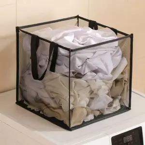 빨래 인형 옷 수납 정리함 다용도 메쉬 바구니 M13294 (WFKAINR)