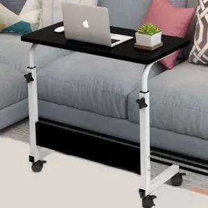 높이 조절 테이블 바퀴형 조절형 노트북 이동식 사이드 테이블 침대 공부용 학생용 개인용