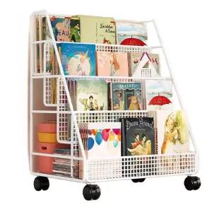 북트롤리 책상밑수납 책정리트럭 책운반기 도서관