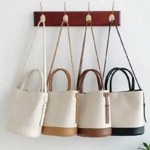 [하프클럽/]버킷백 여성 숄더백 캔버스 크로스백 토트백 가방 숄더