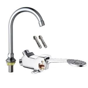 싱크대 절수 페달 스위치 발로 수도꼭지(기본적으로 주방 욕실 덮개 없음)