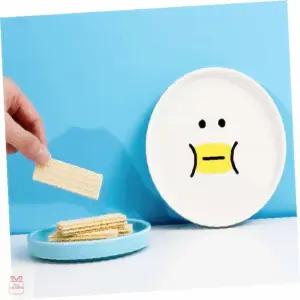 온지니아 아찔 페이스 도자기 접시 2P 세트 예쁜접시