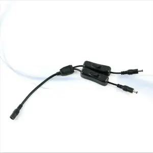 DC 전원 분배기 On Off 버튼 2분배 각 스위치